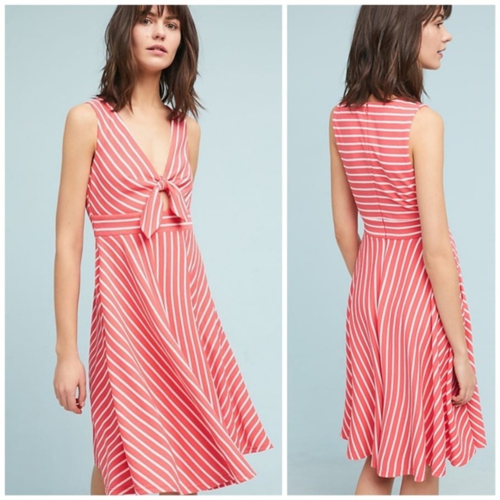 New without tags (washed once, never worn) anthropologie APRIL KEYHOLE DRESS